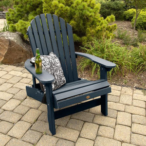 King Hamilton Folding & Reclining Adirondack Outdoor Chair Patio Chair