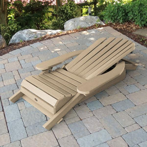 King Hamilton Folding & Reclining Adirondack Outdoor Chair Patio Chair