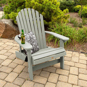 King Hamilton Folding & Reclining Adirondack Outdoor Chair Patio Chair