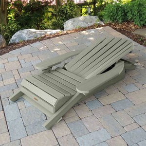 King Hamilton Folding & Reclining Adirondack Outdoor Chair Patio Chair