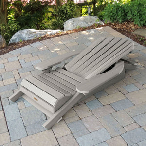 King Hamilton Folding & Reclining Adirondack Outdoor Chair Patio Chair