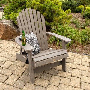 King Hamilton Folding & Reclining Adirondack Outdoor Chair Patio Chair