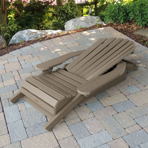 King Hamilton Folding & Reclining Adirondack Outdoor Chair Patio Chair