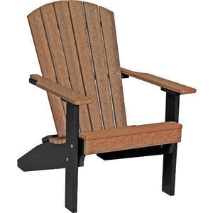 Lakeside Adirondack Chair Adirondack Chair Antique Mahogany & Black