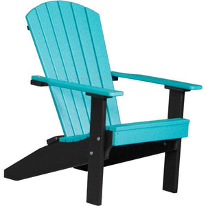 Lakeside Adirondack Chair Adirondack Chair Aruba Blue & Black