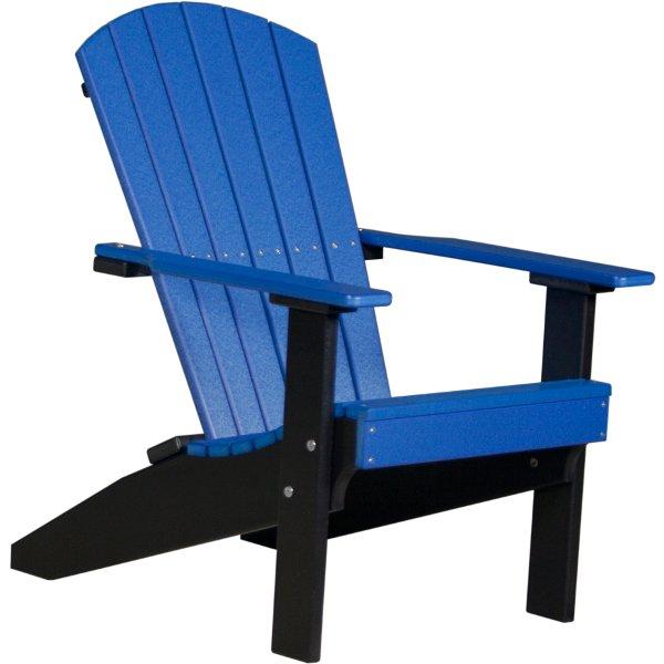 Lakeside Adirondack Chair Adirondack Chair Blue &amp; Black