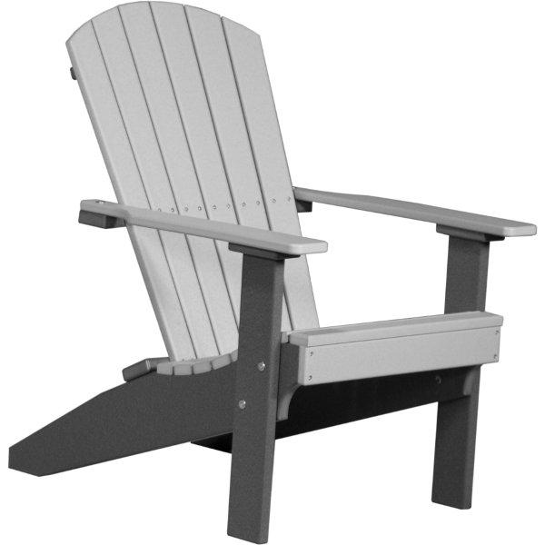 Lakeside Adirondack Chair Adirondack Chair Dove Gray &amp; Slate