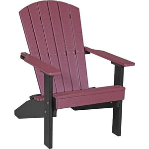 Lakeside Adirondack Chair Adirondack Chair Cherrywood & Black