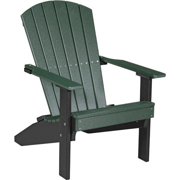 Lakeside Adirondack Chair Adirondack Chair Green &amp; Black