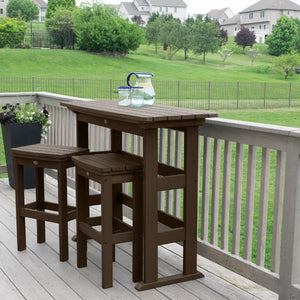 Lehigh 3pc Bar Height Balcony Set Conversation Set