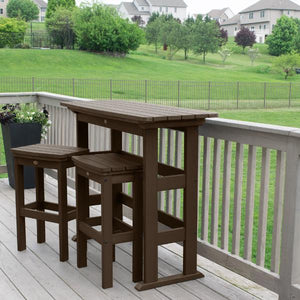 Lehigh 3pc Bar Height Balcony Set Conversation Set