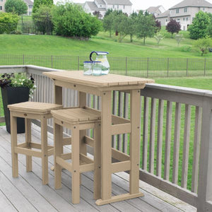Lehigh 3pc Bar Height Balcony Set Conversation Set
