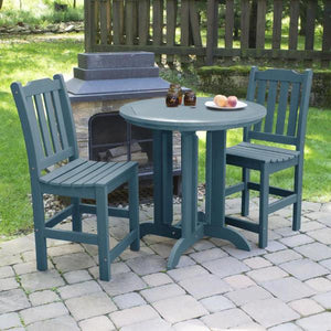 Lehigh 3pc Round Counter Height Outdoor Patio Dining Set Dining Set