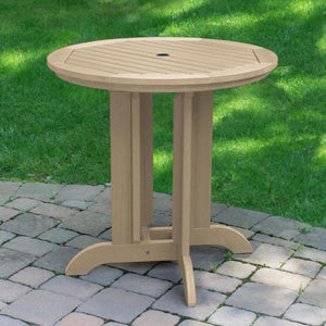 Lehigh 3pc Round Counter Height Outdoor Patio Dining Set Dining Set