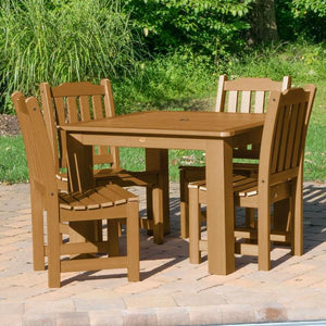 Lehigh 5pc Square Patio Dining Set Dining Set