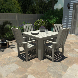 Lehigh 5pc Square Patio Dining Set Dining Set