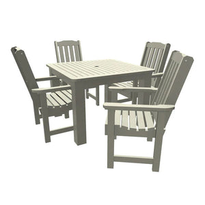 Lehigh 5pc Square Patio Dining Set Dining Set Harbor Gray