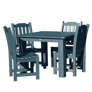 Lehigh 5pc Square Patio Dining Set Dining Set Nantucket Blue