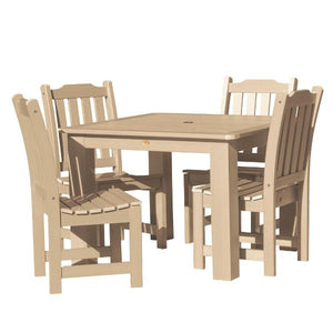 Lehigh 5pc Square Patio Dining Set Dining Set Tuscan Taupe