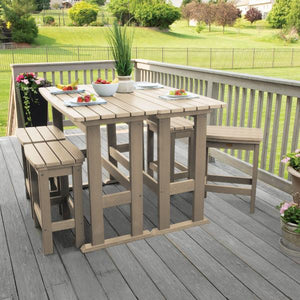 Lehigh 6pc Counter Height Balcony Set Dining Set