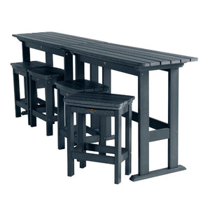 Lehigh 6pc Counter Height Balcony Set Dining Set Federal Blue