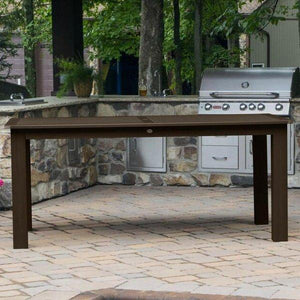 Lehigh 7pc Rectangular Counter Height Outdoor Dining Set Dining Set