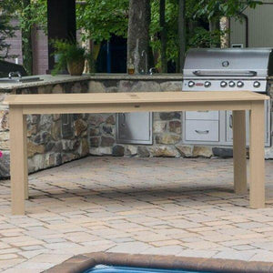 Lehigh 7pc Rectangular Counter Height Outdoor Dining Set Dining Set