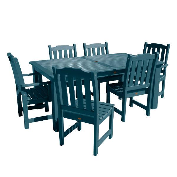 Lehigh 7pc Rectangular Outdoor Dining Set Dining Set