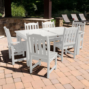 Lehigh 7pc Rectangular Outdoor Dining Set Dining Set