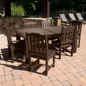 Lehigh 7pc Rectangular Outdoor Dining Set Dining Set