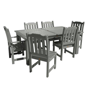 Lehigh 7pc Rectangular Outdoor Dining Set Dining Set