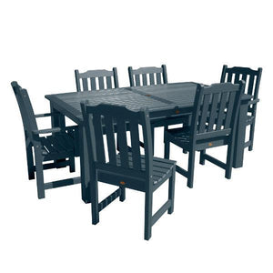 Lehigh 7pc Rectangular Outdoor Dining Set Dining Set