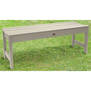 Lehigh Backless Synthetic Wood Picnic Bench Picnic Bench