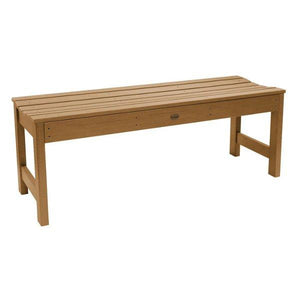 Lehigh Backless Synthetic Wood Picnic Bench Picnic Bench