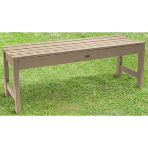 Lehigh Backless Synthetic Wood Picnic Bench Picnic Bench