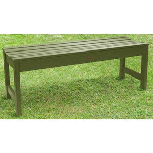 Lehigh Backless Synthetic Wood Picnic Bench Picnic Bench