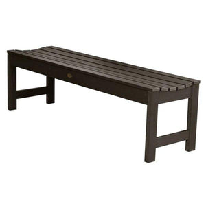 Lehigh Backless Synthetic Wood Picnic Bench Picnic Bench