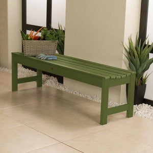 Lehigh Backless Synthetic Wood Picnic Bench Picnic Bench