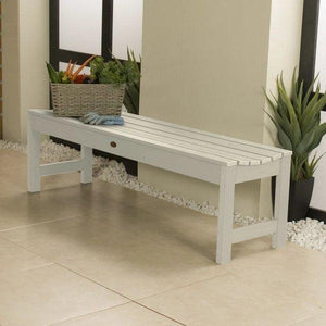 Lehigh Backless Synthetic Wood Picnic Bench Picnic Bench