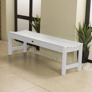 Lehigh Backless Synthetic Wood Picnic Bench Picnic Bench