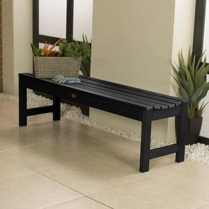 Lehigh Backless Synthetic Wood Picnic Bench Picnic Bench