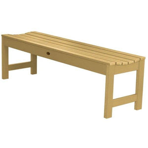 Lehigh Backless Synthetic Wood Picnic Bench Picnic Bench