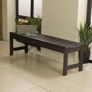 Lehigh Backless Synthetic Wood Picnic Bench Picnic Bench