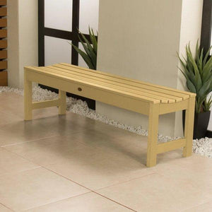 Lehigh Backless Synthetic Wood Picnic Bench Picnic Bench