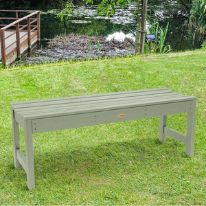 Lehigh Backless Synthetic Wood Picnic Bench Picnic Bench