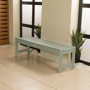 Lehigh Backless Synthetic Wood Picnic Bench Picnic Bench