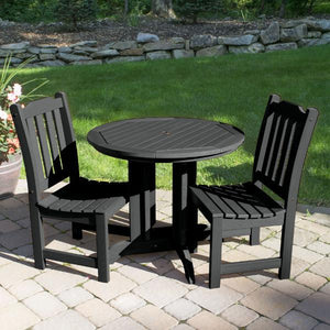 Lehigh Collection 3pc Round Patio Dining Set Dining Set