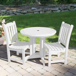 Lehigh Collection 3pc Round Patio Dining Set Dining Set