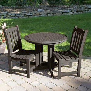 Lehigh Collection 3pc Round Patio Dining Set Dining Set