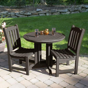 Lehigh Collection 3pc Round Patio Dining Set Dining Set